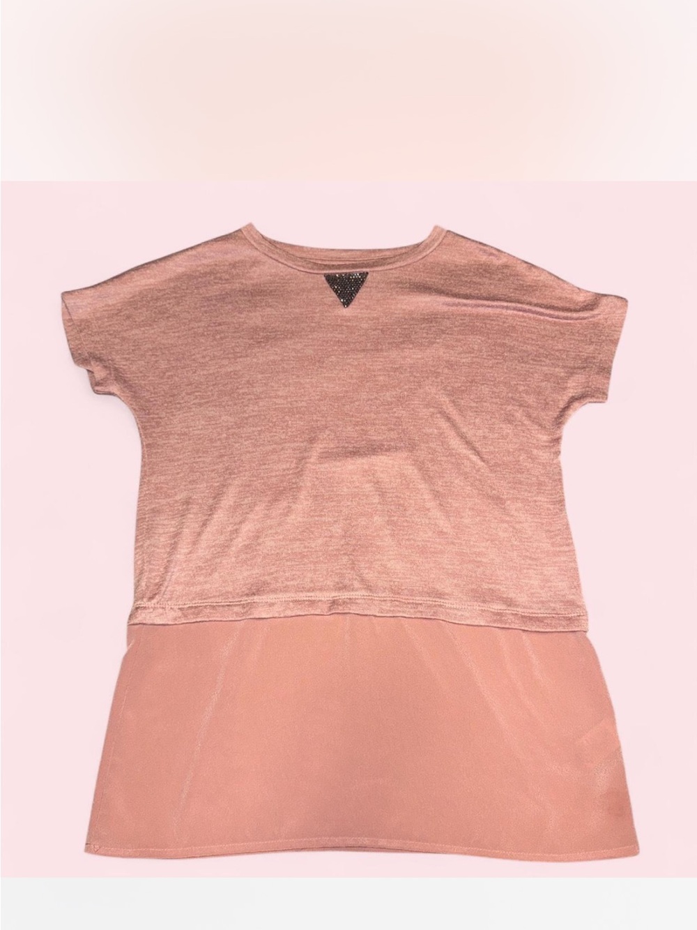 Juicy Couture Pink Layered Tulle Top - Soft Pink